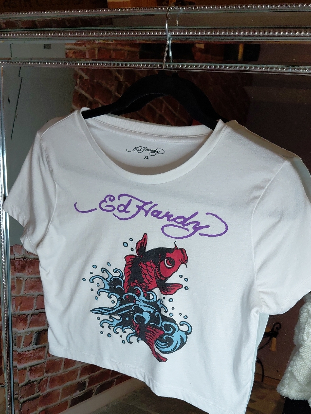 Ed Hardy White Tee